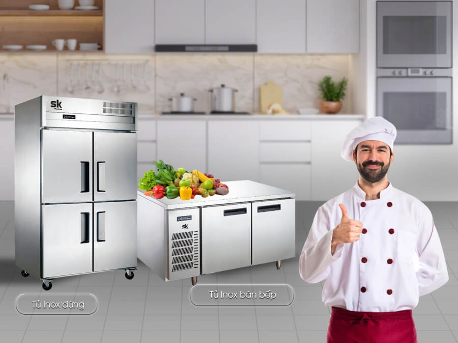 Tủ inox nhà hàng 304 Sumikura